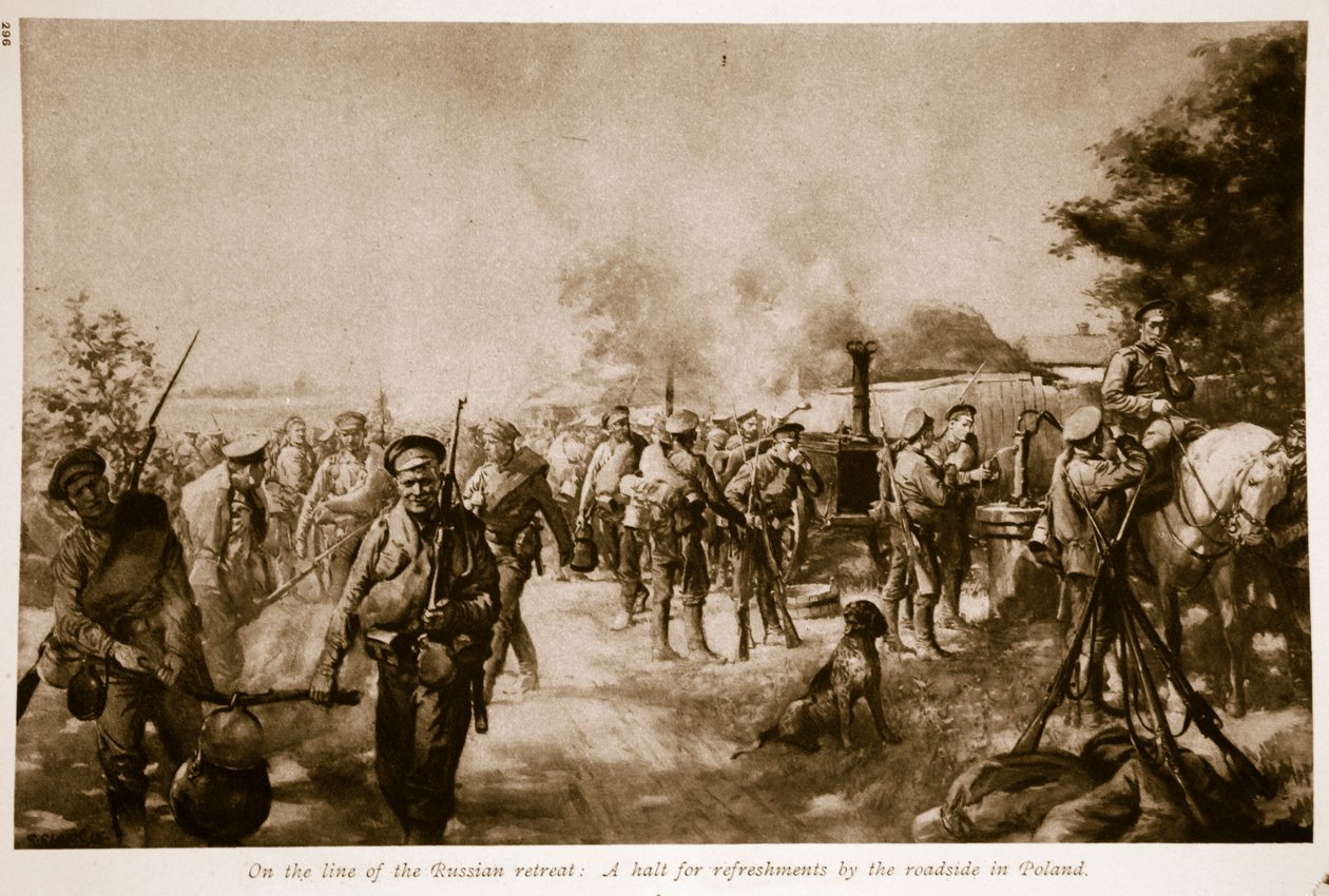在俄罗斯撤退的路线：1914年至1919年波兰路边的茶点停止 作者 克里斯托弗·克拉克
