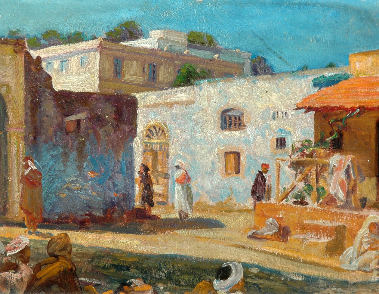 1914年丹吉尔的街景 作者 克里斯托弗·威廉姆斯