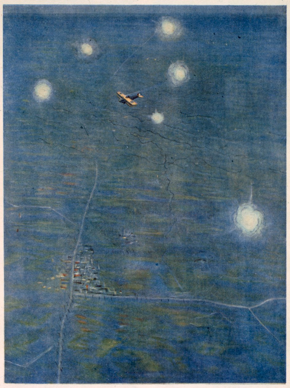 在线，来自前线的英国艺术家，1918年的西线的延续 作者 克里斯托弗·理查德·怀恩·内文森
