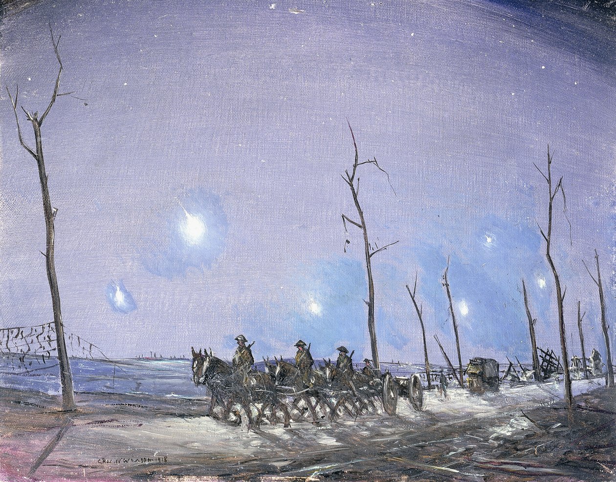 Verey灯，1918年 作者 克里斯托弗·理查德·怀恩·内文森