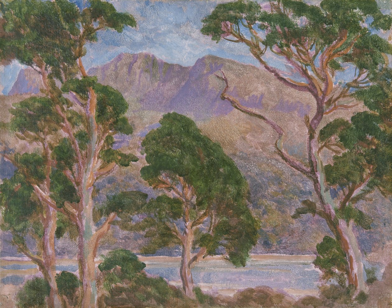 卡德尔-伊德里斯（布面油画） 作者 克里斯托弗·威廉姆斯