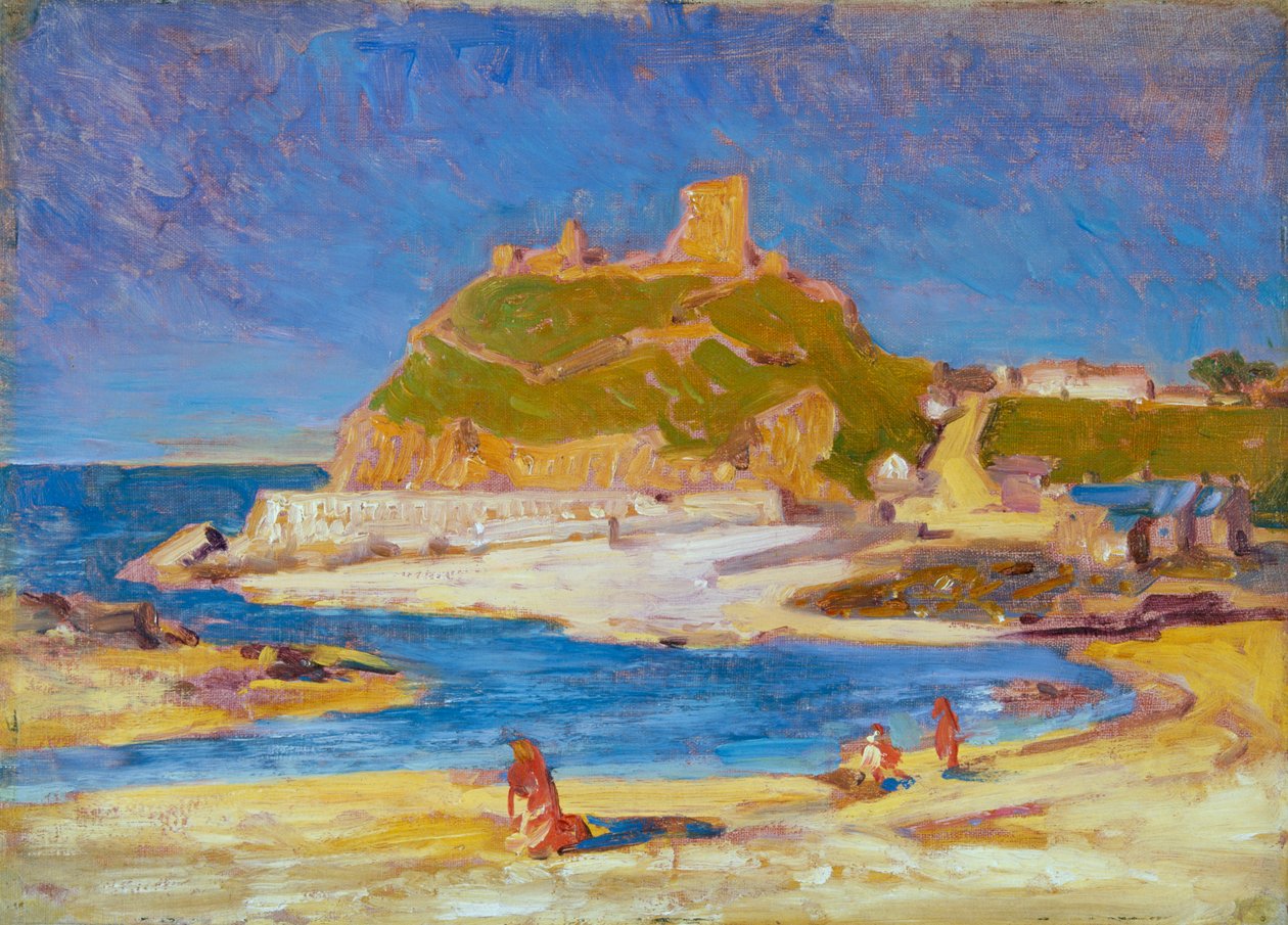 Criccieth城堡"，1893-1934年 作者 克里斯托弗·威廉姆斯