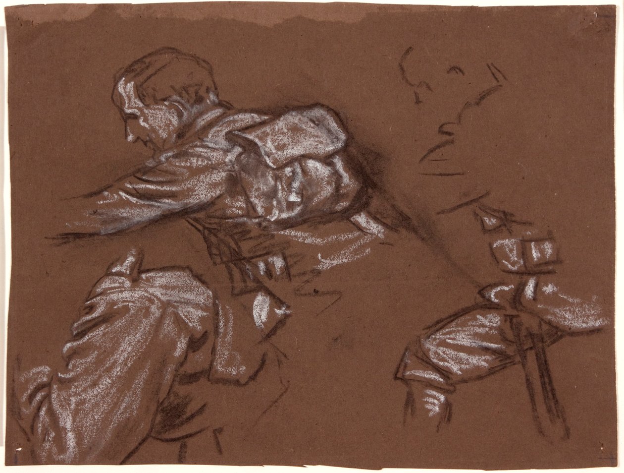 Mametz Wood》的研究，约1916年。 作者 克里斯托弗·威廉姆斯