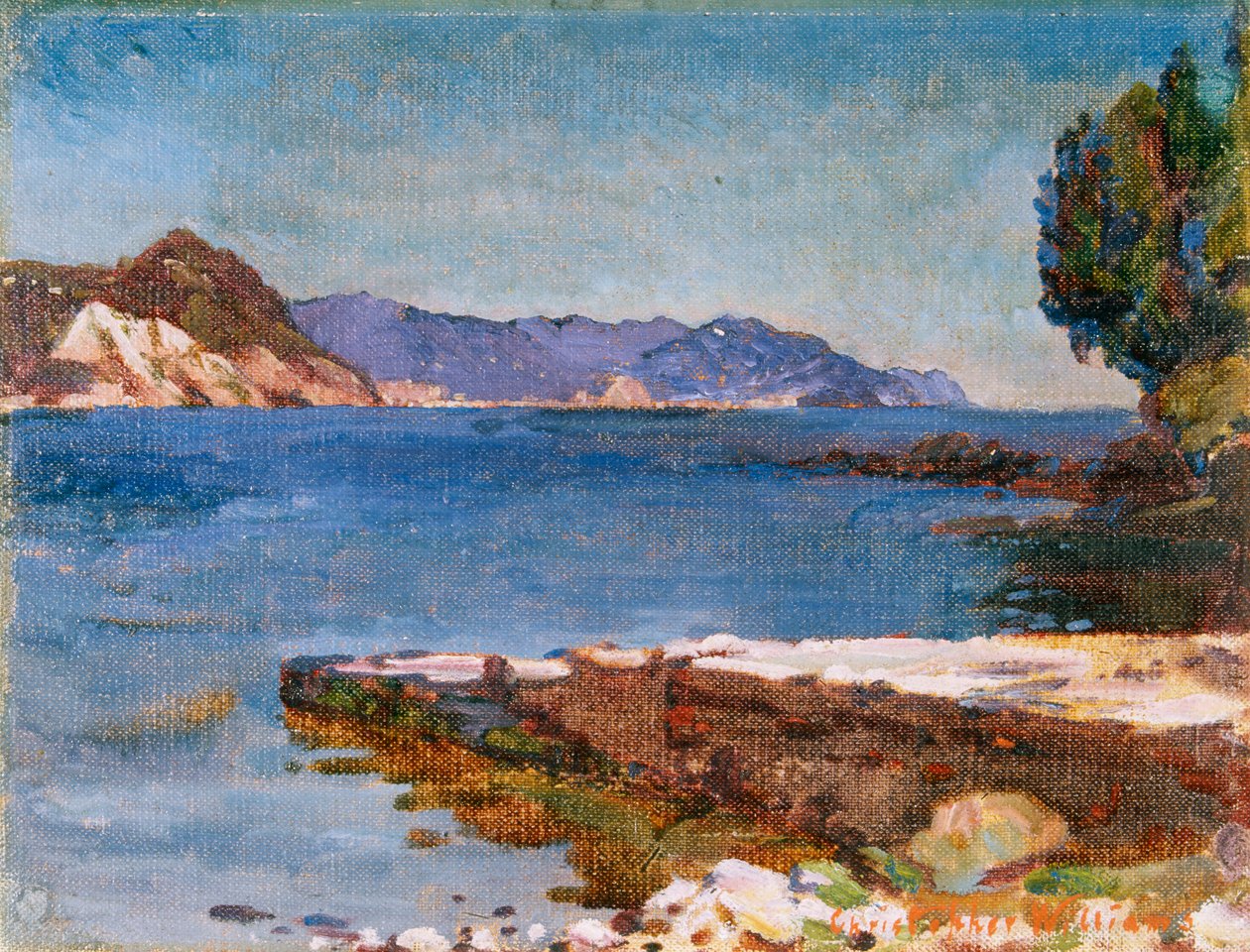 从拉帕洛出发的利古里亚海岸》，1893-1934年 作者 克里斯托弗·威廉姆斯