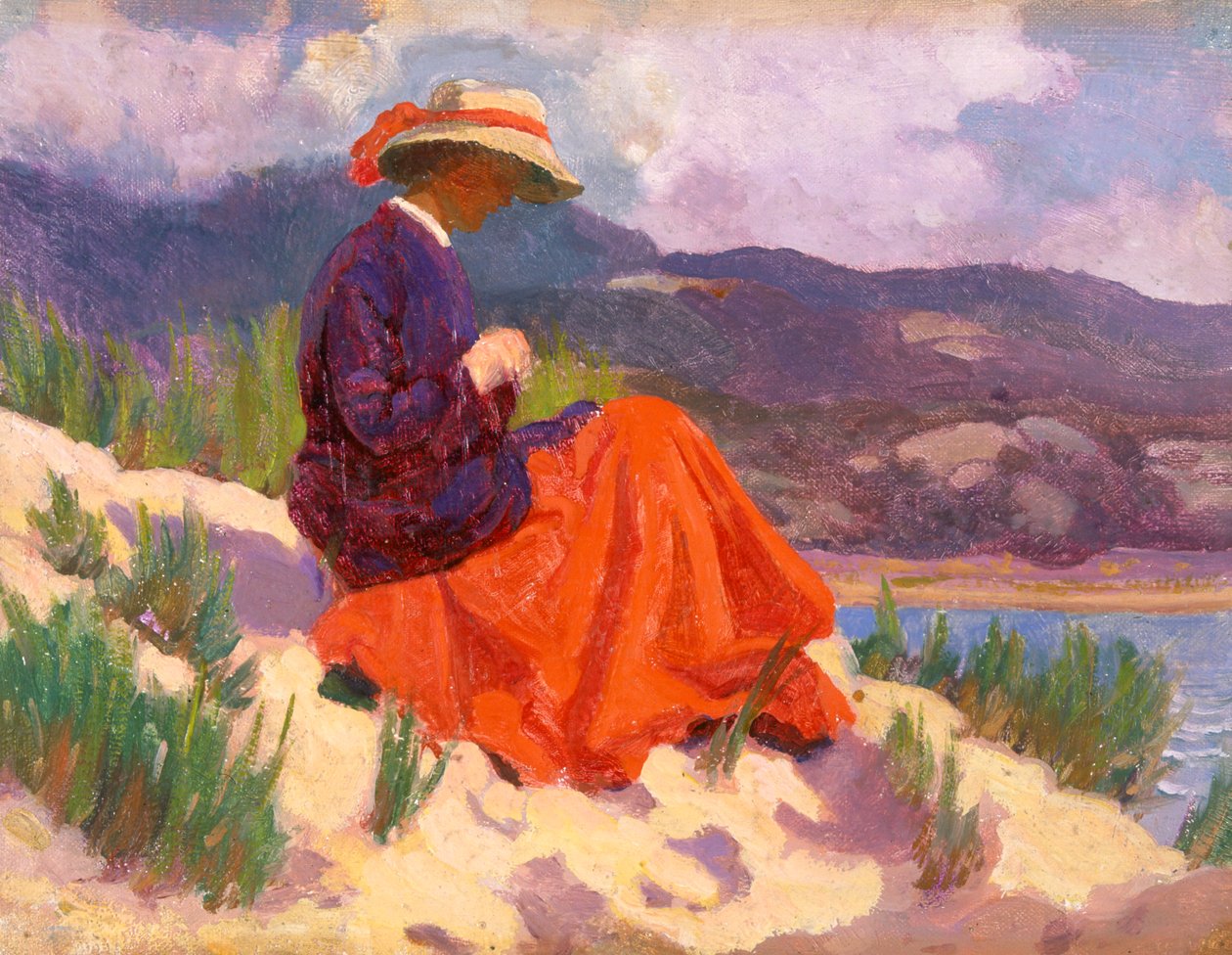 红裙子》，1893-1934年 作者 克里斯托弗·威廉姆斯