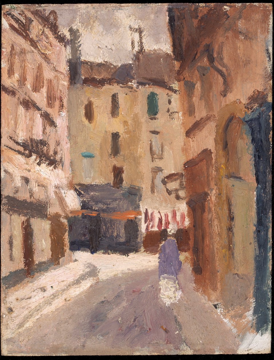 南特的一条街道，1920-1930年 作者 克里斯托弗·伍德