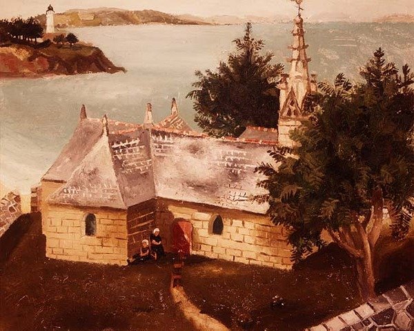 La Tremouille的教堂，Trebout 作者 克里斯托弗·伍德