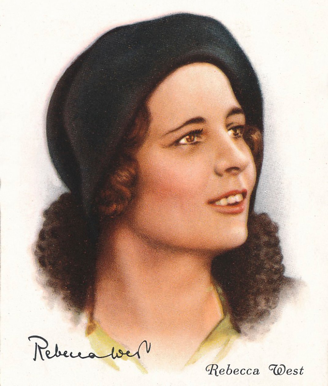 瑞贝卡·西（Rebbecca West），1937年 作者 西塞莉·伊莎贝尔·费尔菲尔德
