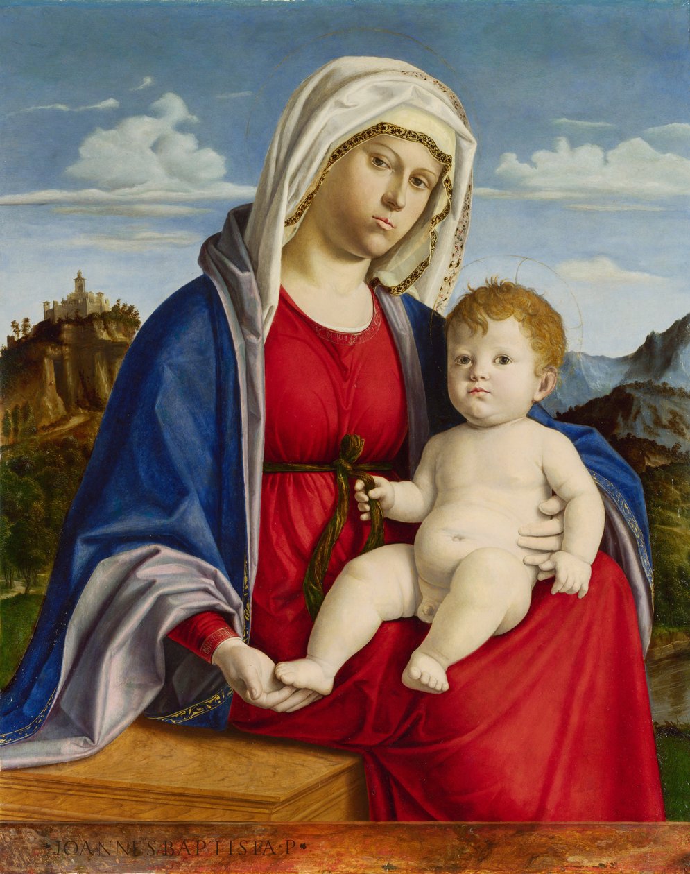 圣母子女 作者 Cima da Conegliano