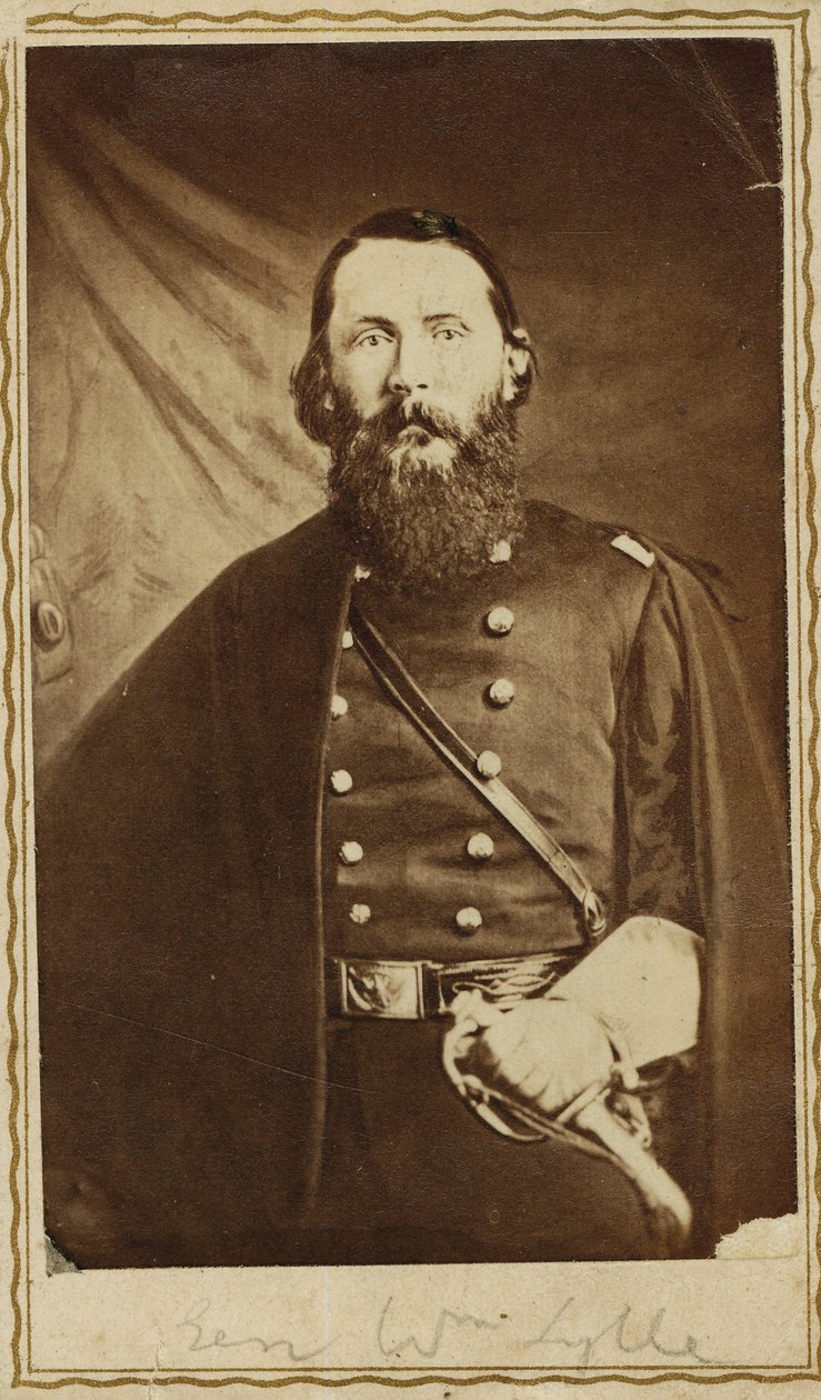 William Lytle，将军，第10届俄亥俄步兵（联盟）。 作者 辛辛那提·鲍尔和托马斯