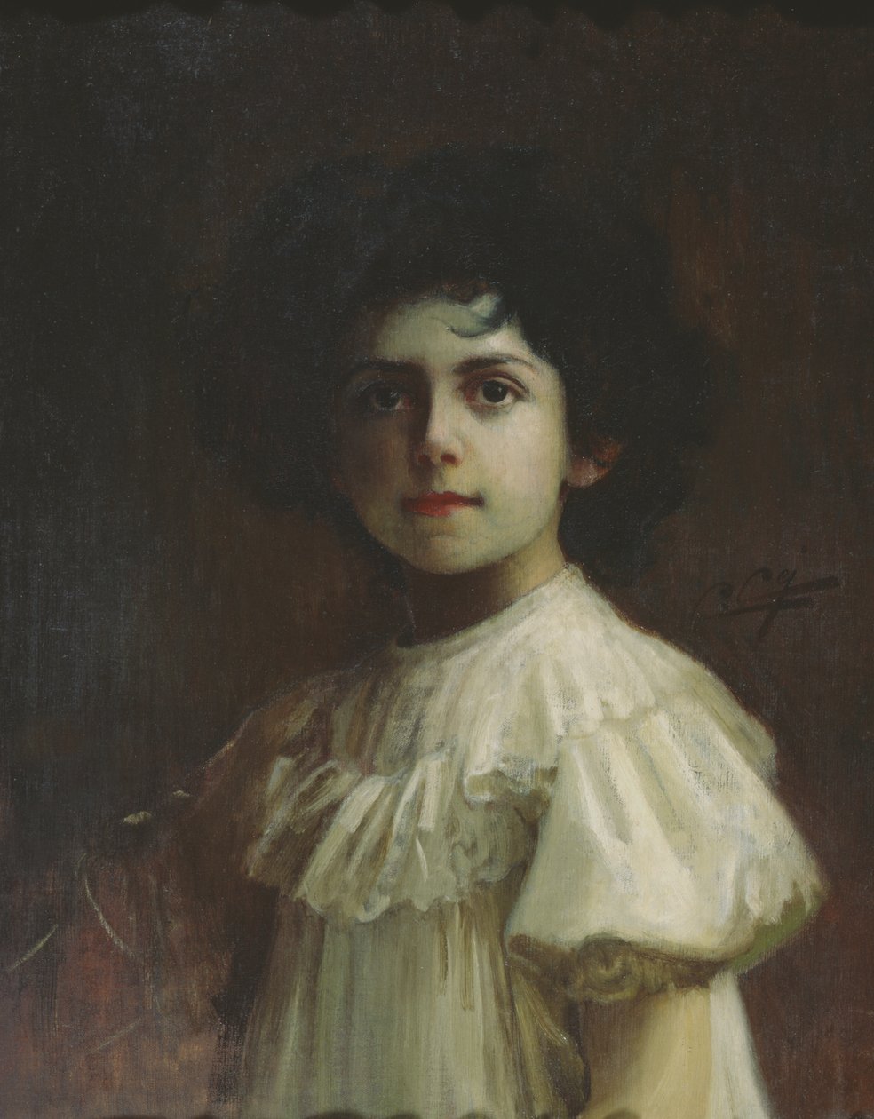 作为萨沃伊的Yolande Louise的孩子的肖像，c.1910 作者 Cipriano Cei