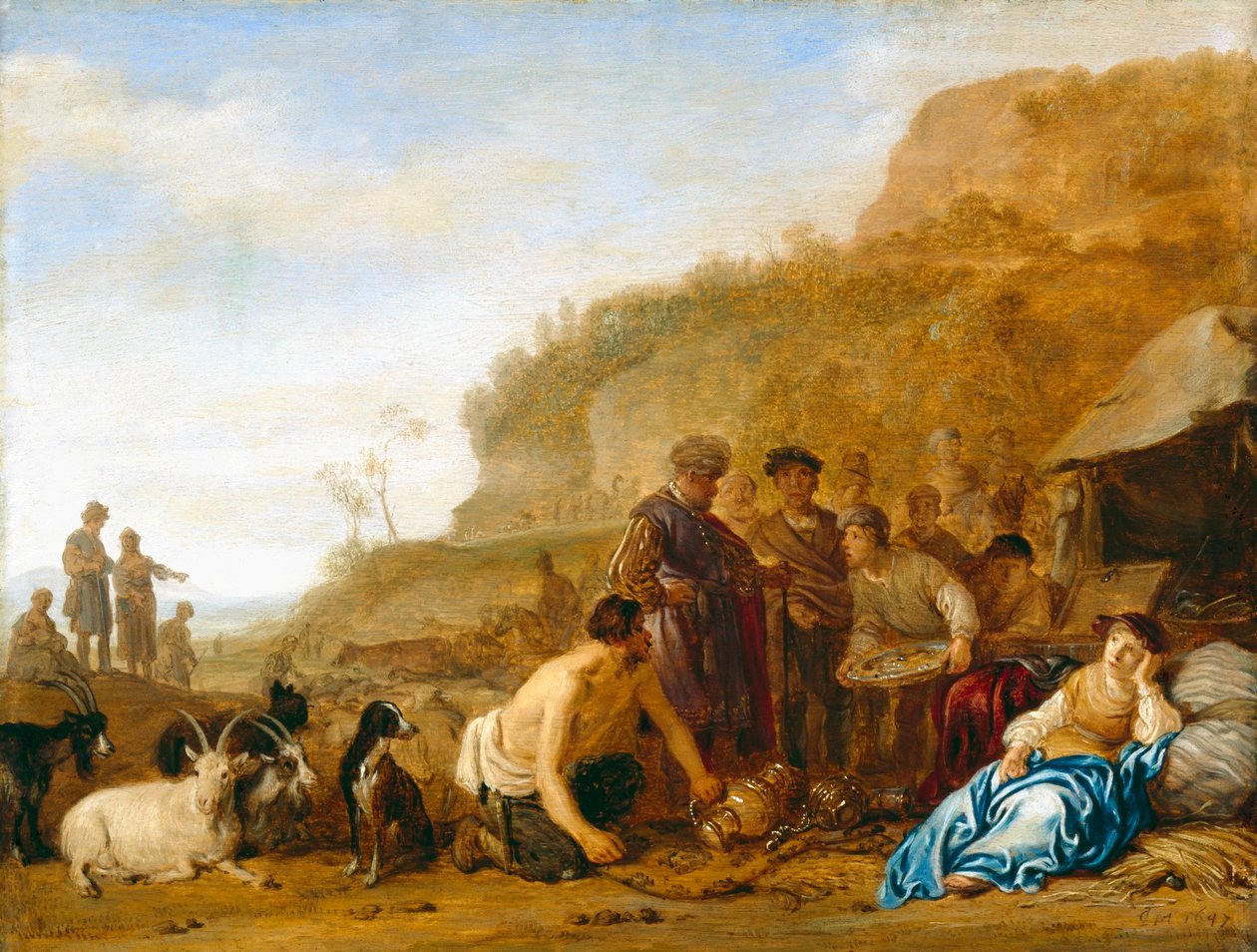 拉班寻找他的神 作者 克莱斯·科尼利斯松·莫亚特（Claes Corneliszoon Moeyaert）