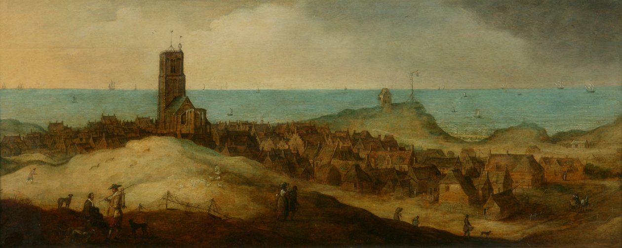 Egmond ann Zee（油画） 作者 克莱斯·雅各布斯（Claes Jacobsz）。范德黑克
