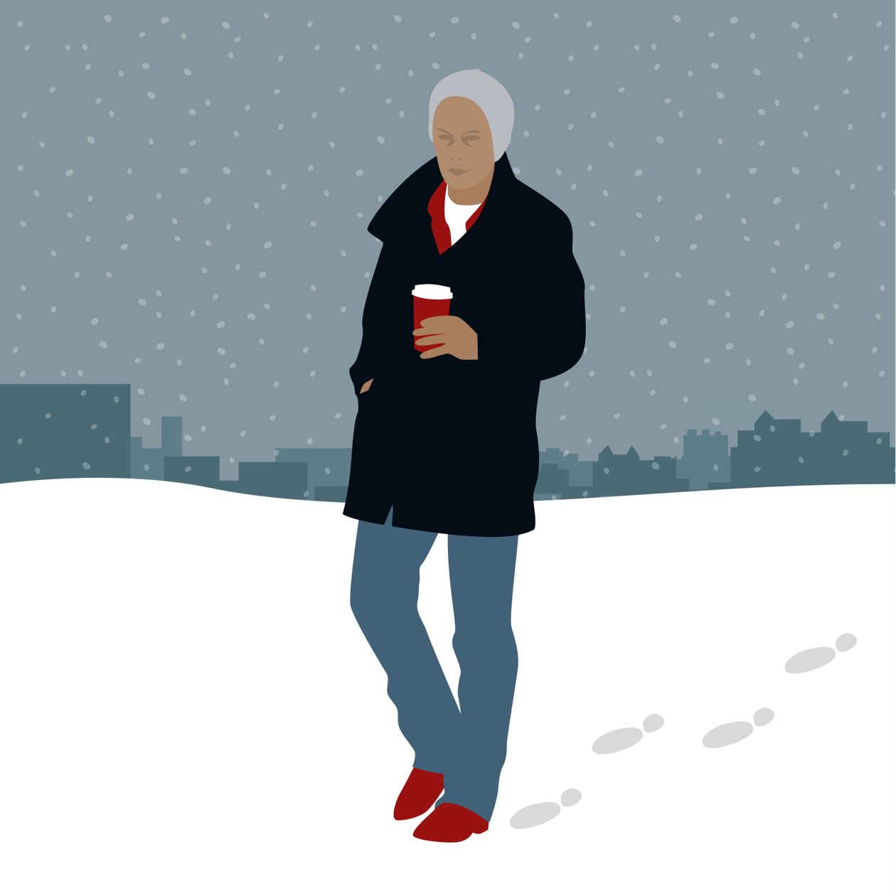 Coffee in the Snow 作者 克莱尔·亨特利