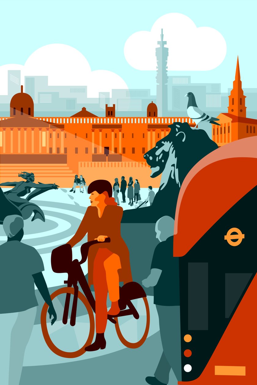Trafalgar Square, London 作者 克莱尔·亨特利