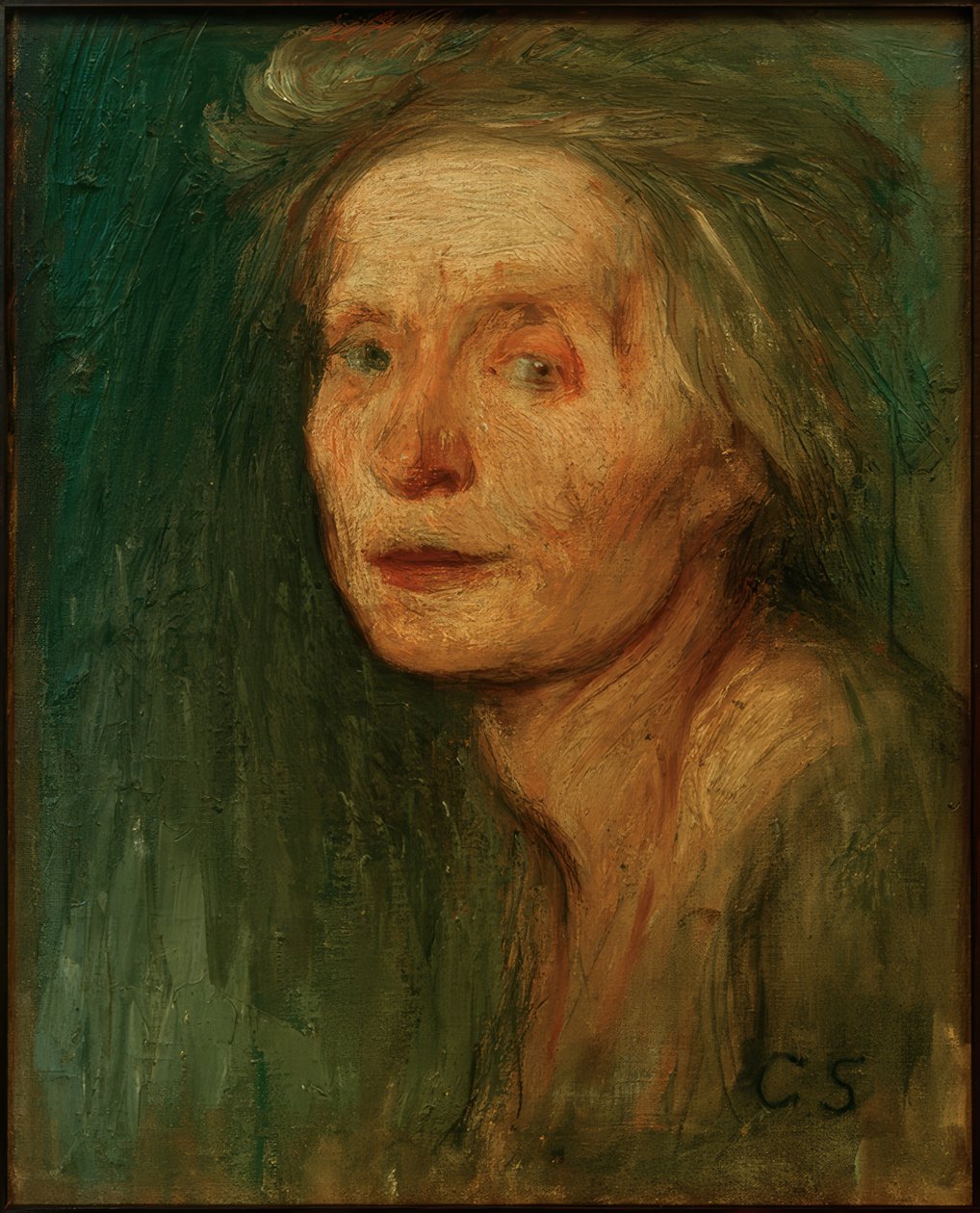 自画像 作者 克拉拉·西沃特（Clara Siewert）