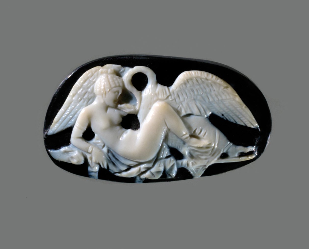 Leda和Swan Cameo，第三集广告。 作者 古典古物