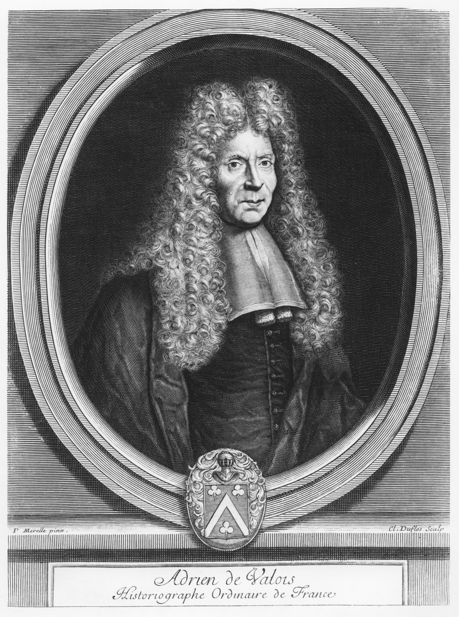 Adrien de Valois 作者 克劳德·杜弗洛斯