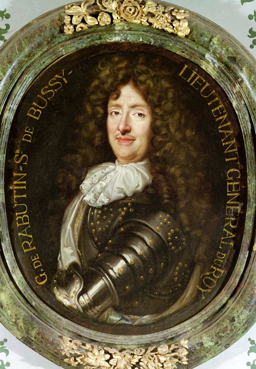 Roger Bussy de Rabutin伯爵的肖像（1618-93） 作者 克劳德·勒费弗