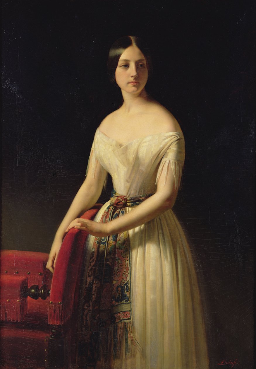 Eugenie Saint-Amand，1841 作者 克劳德·玛丽·杜布菲
