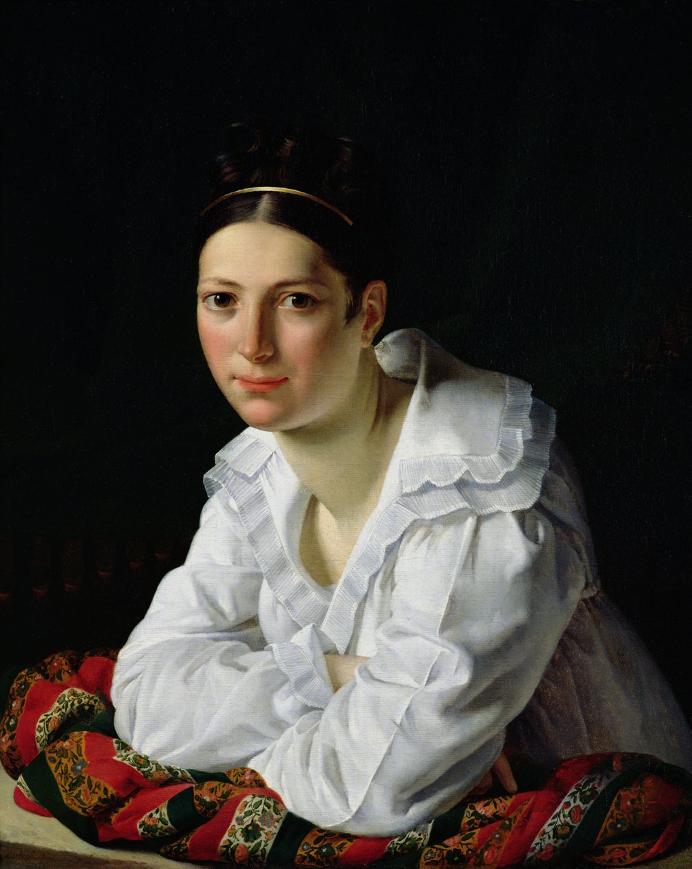 Madama Claude Marie Dubufe（1793-1837）1818 作者 克劳德·玛丽·杜布菲