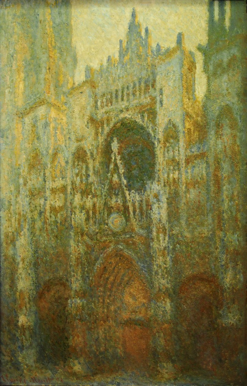 鲁昂大教堂.nFrancais：Cattedrale di RouenGerman：鲁嫩大教堂 作者 克劳德·莫奈