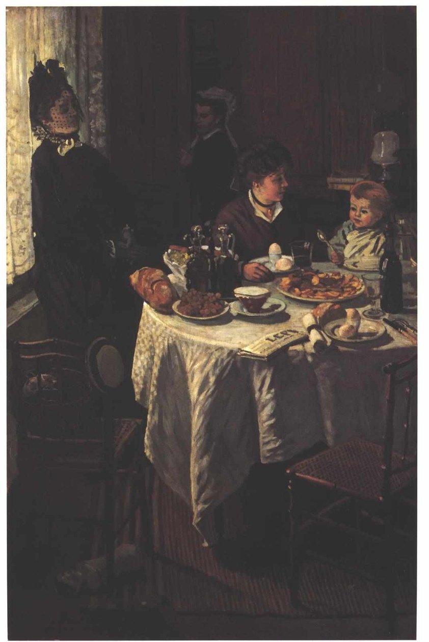 The LuncheonnDeutsch：Das FruhstucknFrancais：Le dejeunernPolski：Sniadanien 作者 克劳德·莫奈