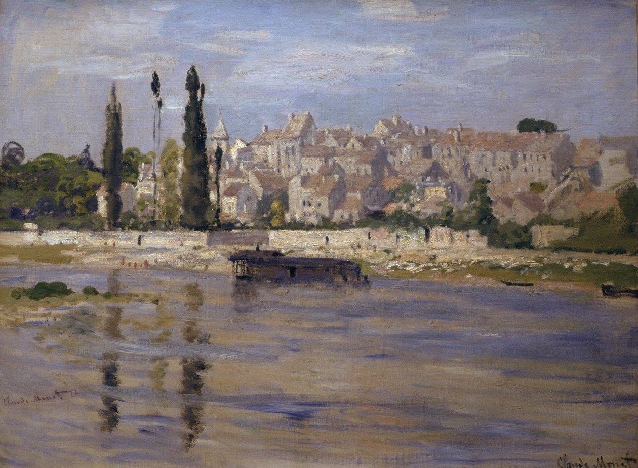 Carrieres-Saint-Denis，1872年 作者 克劳德·莫奈