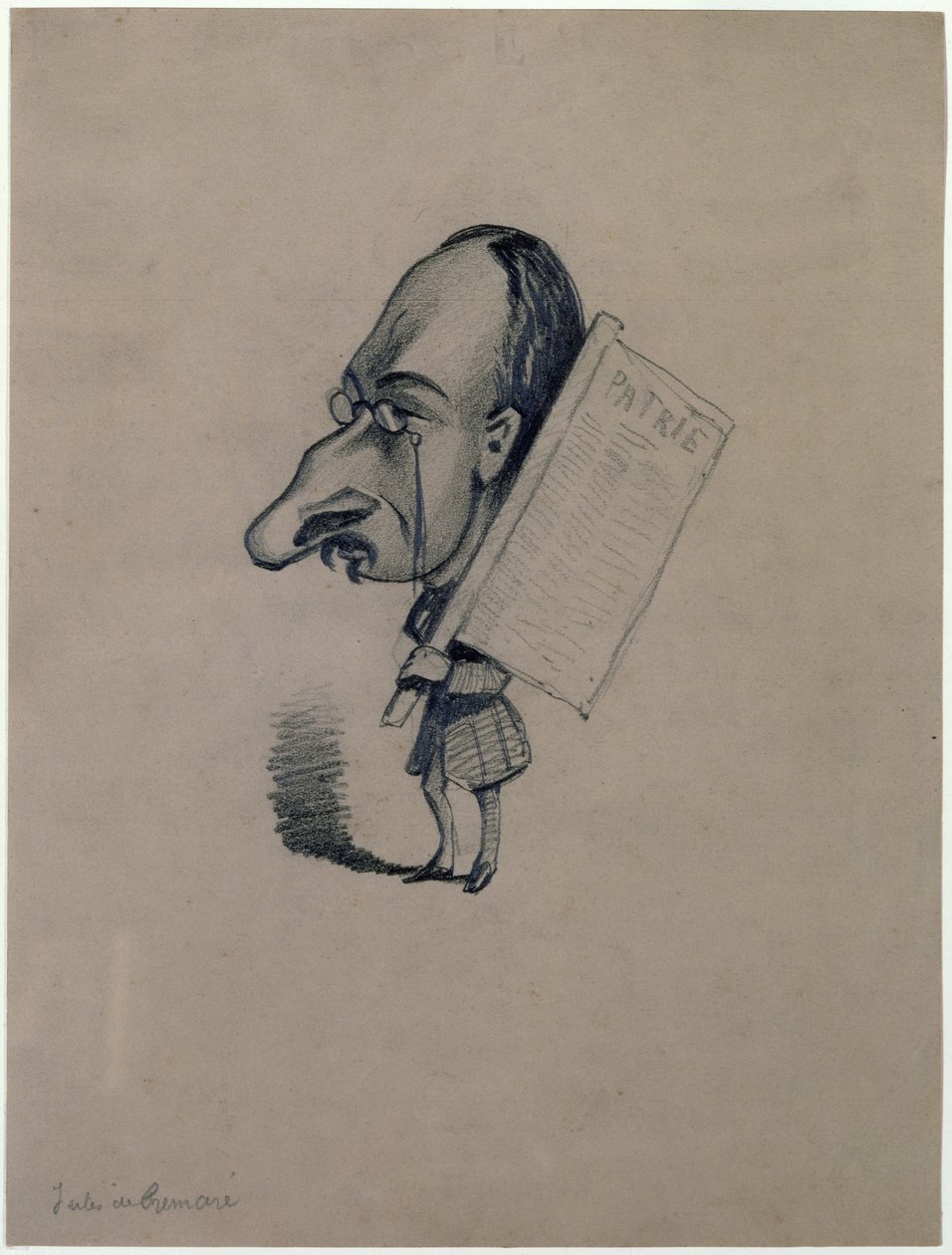 Jules de Premaray（1819-68），来自纳达尔的照片，1858年 作者 克劳德·莫奈