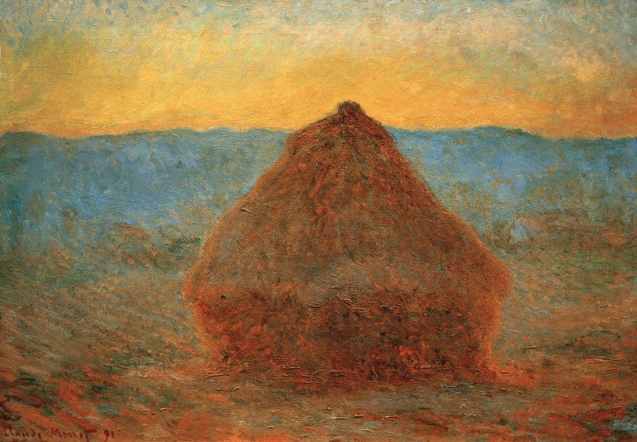 La Meule，吉维尼附近的环境（大海捞针， 作者 克劳德·莫奈