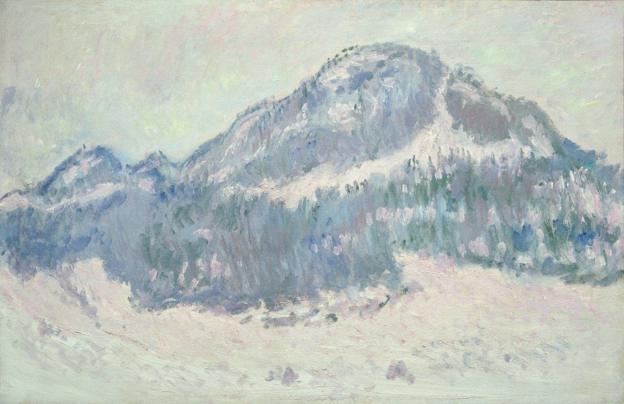 1895年，挪威的Mount Kolsaas 作者 克劳德·莫奈