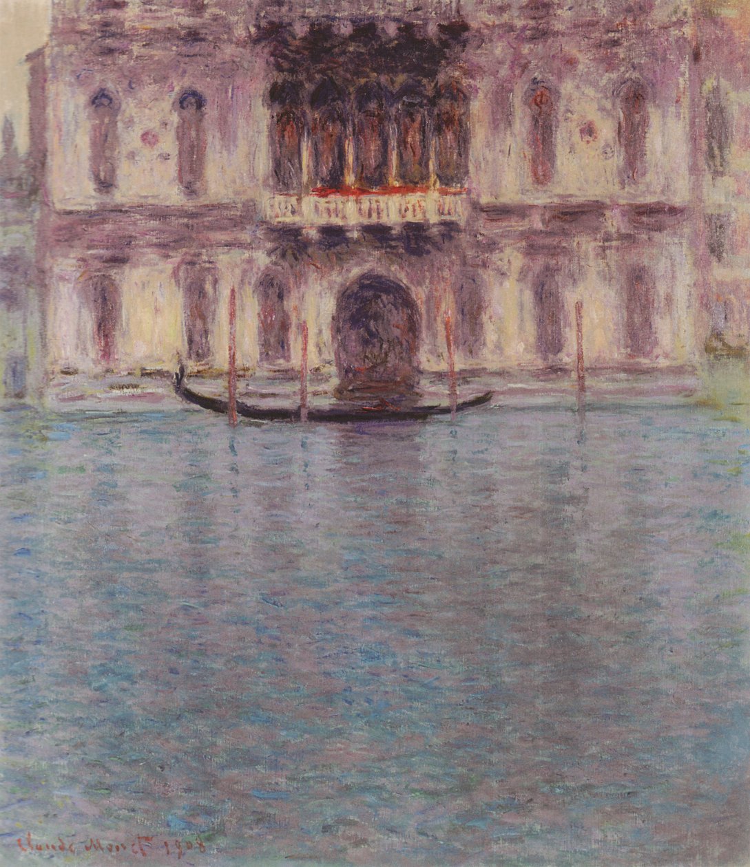 Palazzo Contarini，威尼斯 作者 克劳德·莫奈