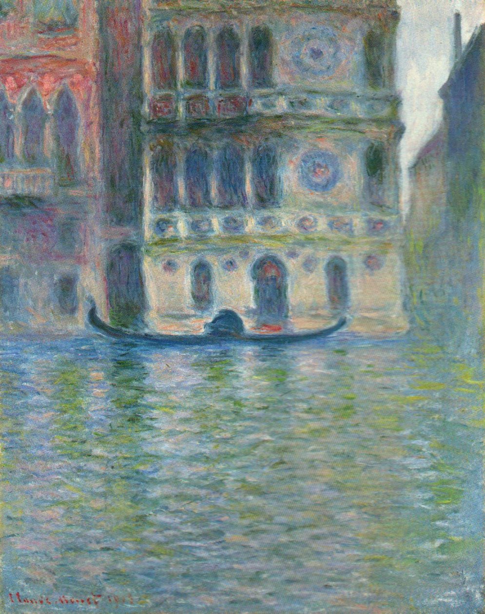 Palazzo Dario，威尼斯 作者 克劳德·莫奈