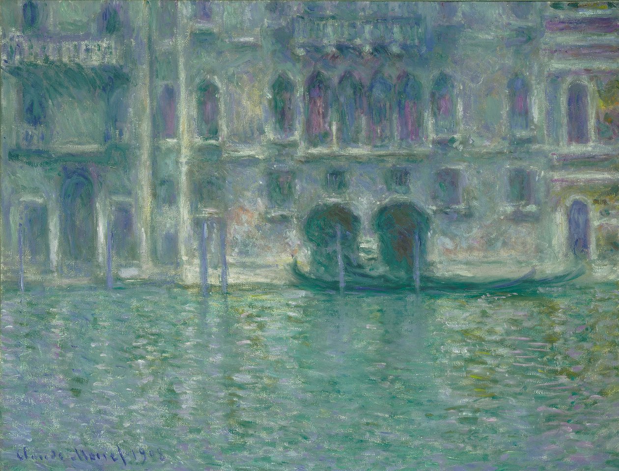 Palazzo da Mula，威尼斯，1908年 作者 克劳德·莫奈