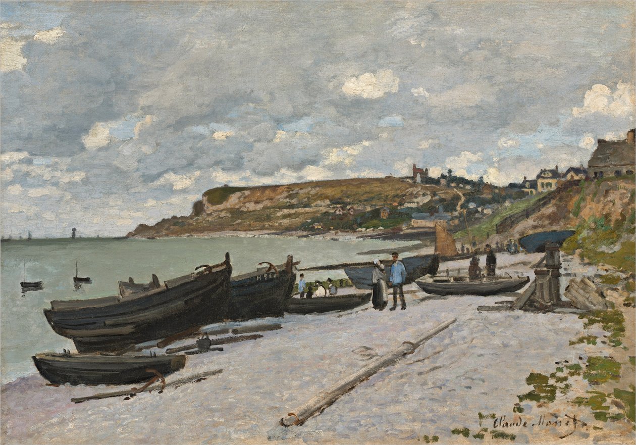 Sainte-Adresse，1867年 作者 克劳德·莫奈
