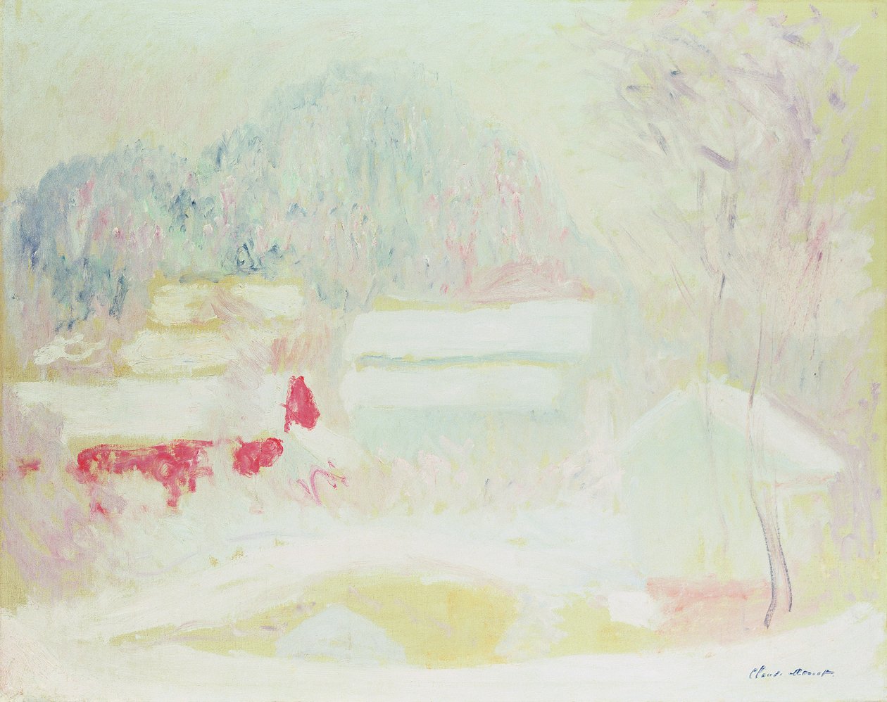 Sandviken，挪威，1895年 作者 克劳德·莫奈