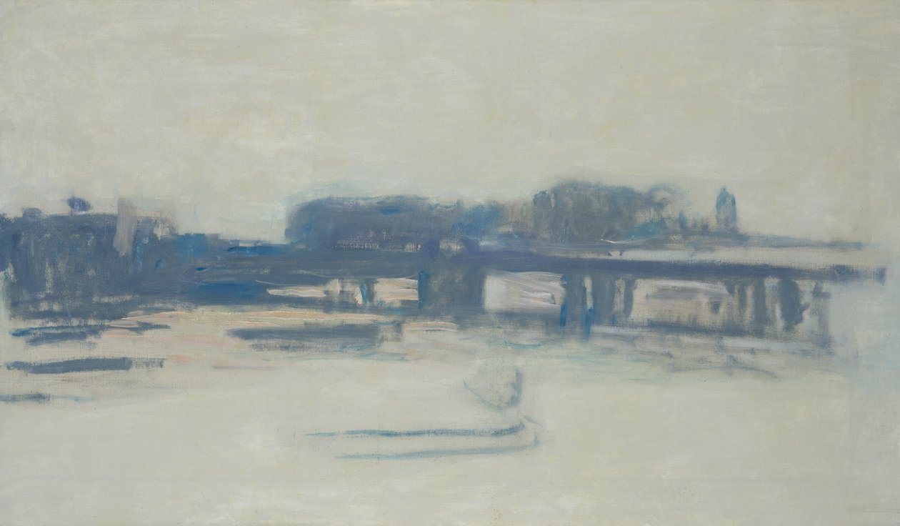 研究查令十字桥，1899-1901 作者 克劳德·莫奈