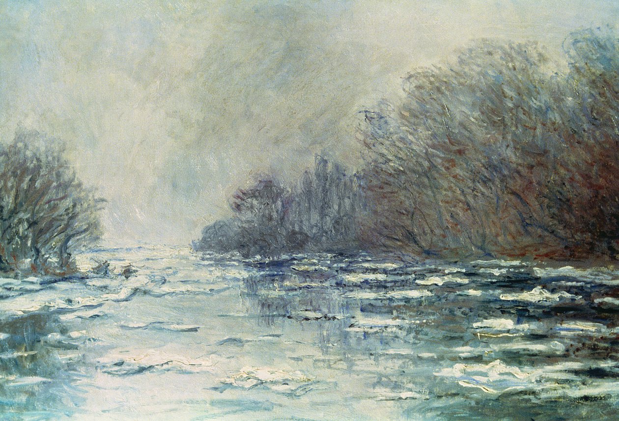 分解为Vetheuil，c.1883 作者 克劳德·莫奈