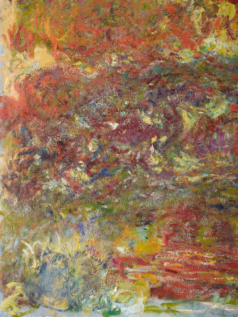 日本桥，1918-24细节181503油画布 作者 克劳德·莫奈