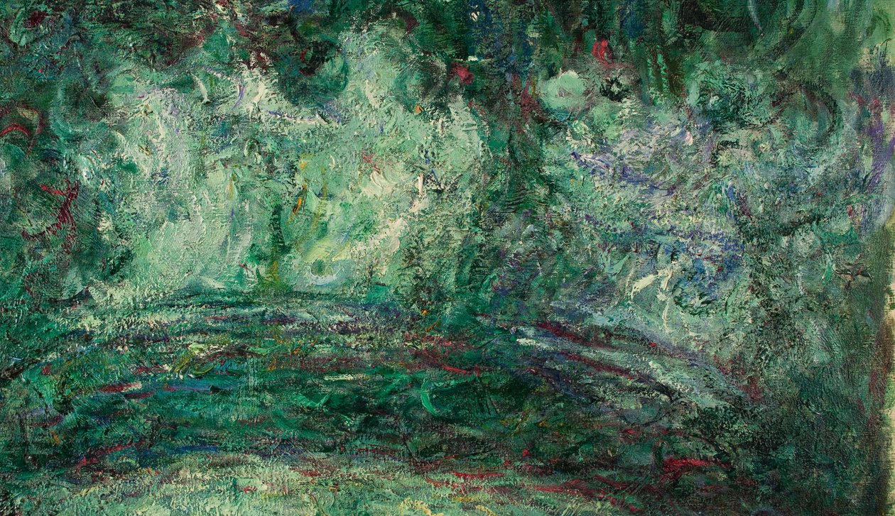 日本桥，细节，1918-19（另见181501） 作者 克劳德·莫奈