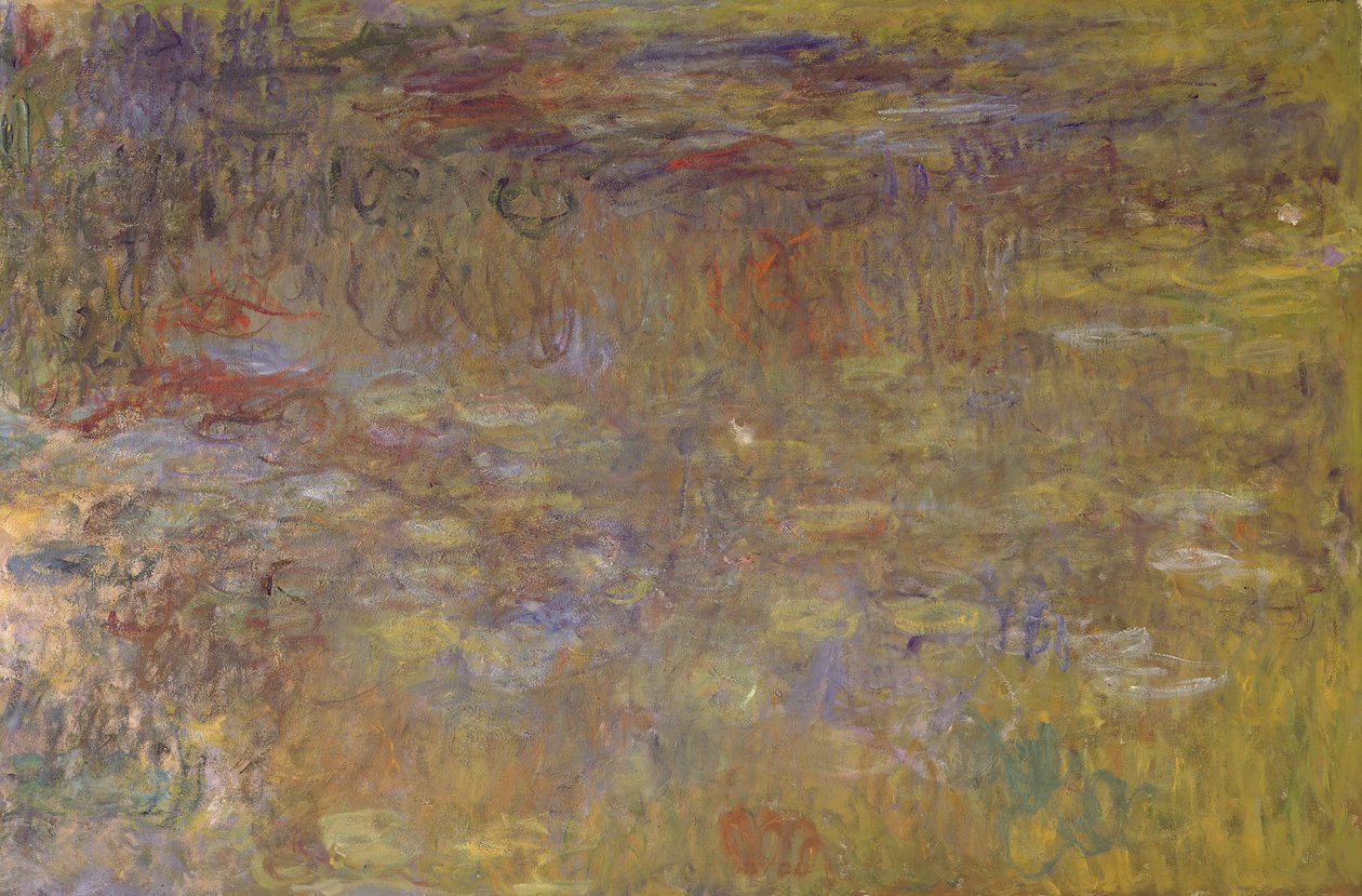 Water-Lily Pond，c.1917-20 作者 克劳德·莫奈