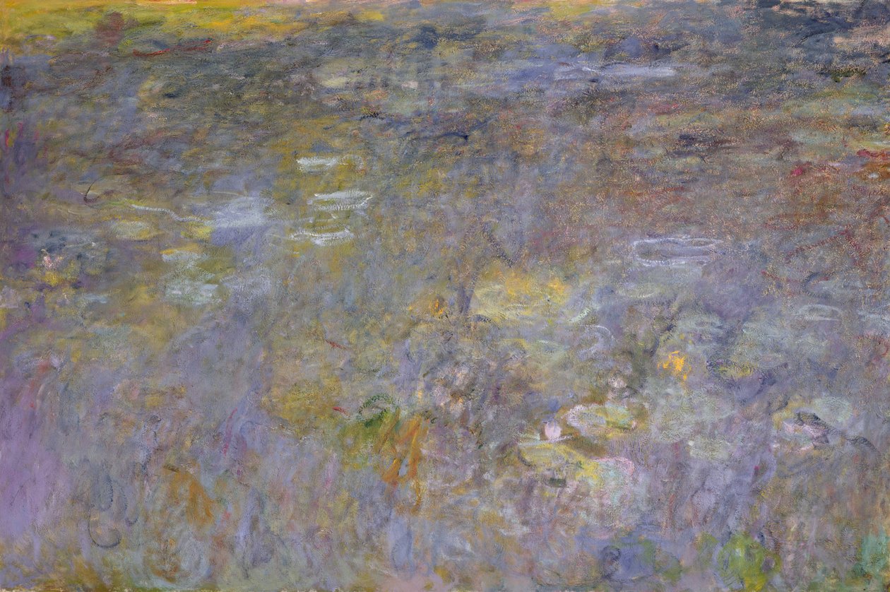 Water-Lily Pond，c.1917-20 作者 克劳德·莫奈