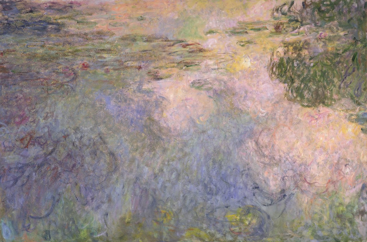 Water-Lily Pond，c.1917-20 作者 克劳德·莫奈