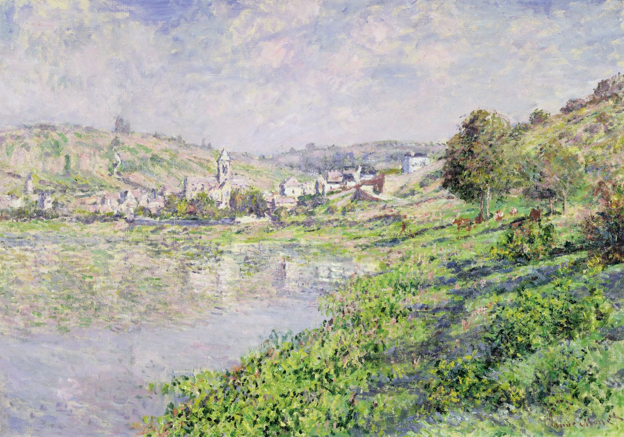 Vetheuil，1879年 作者 克劳德·莫奈