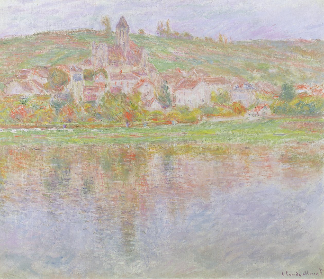 Vétheuil，1879年 作者 克劳德·莫奈