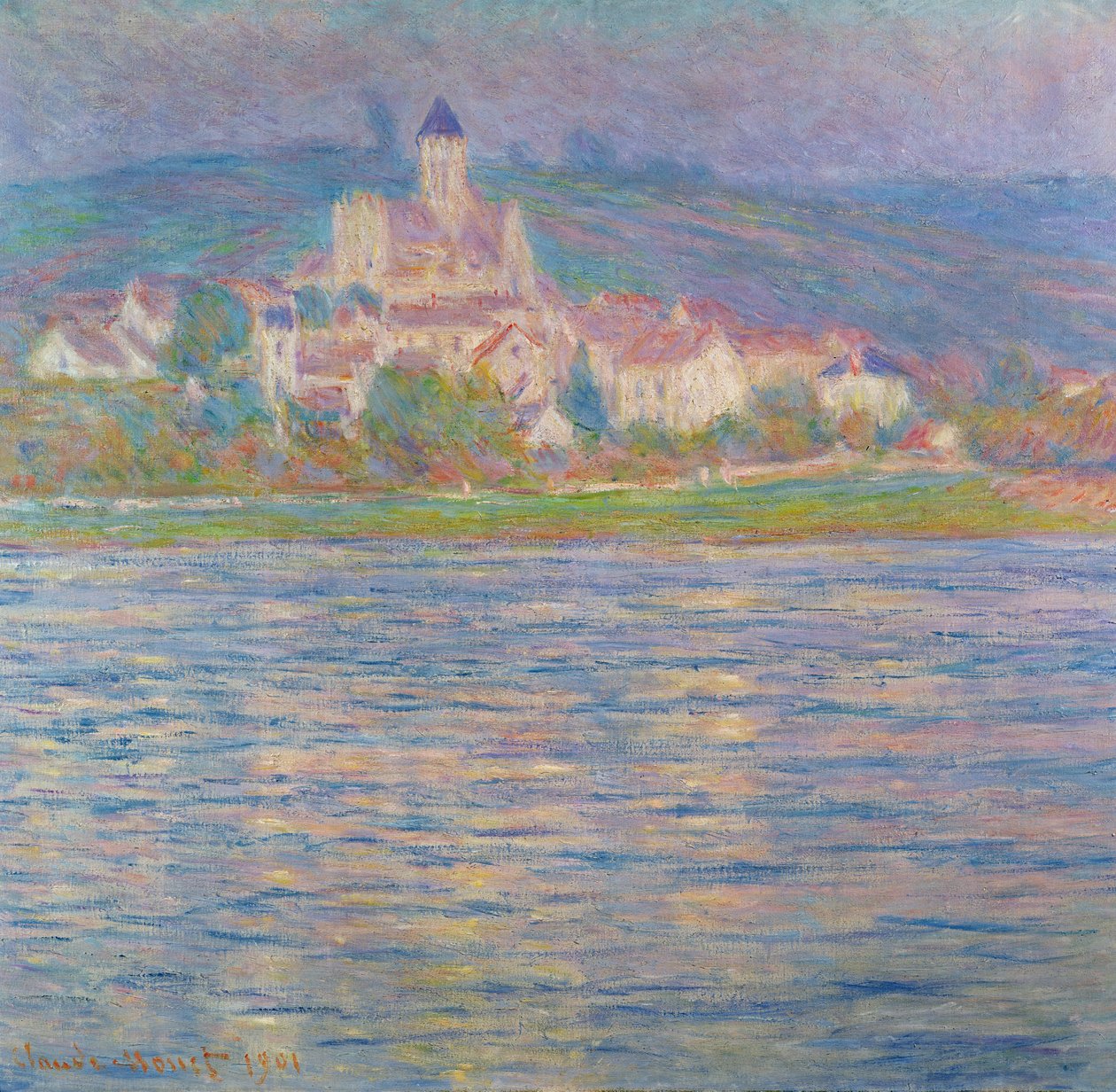 Vétheuil，1901 作者 克劳德·莫奈