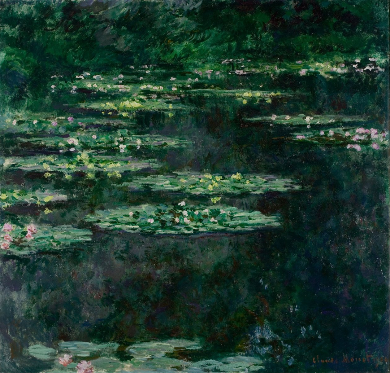 出水芙蓉 作者 克劳德·莫奈