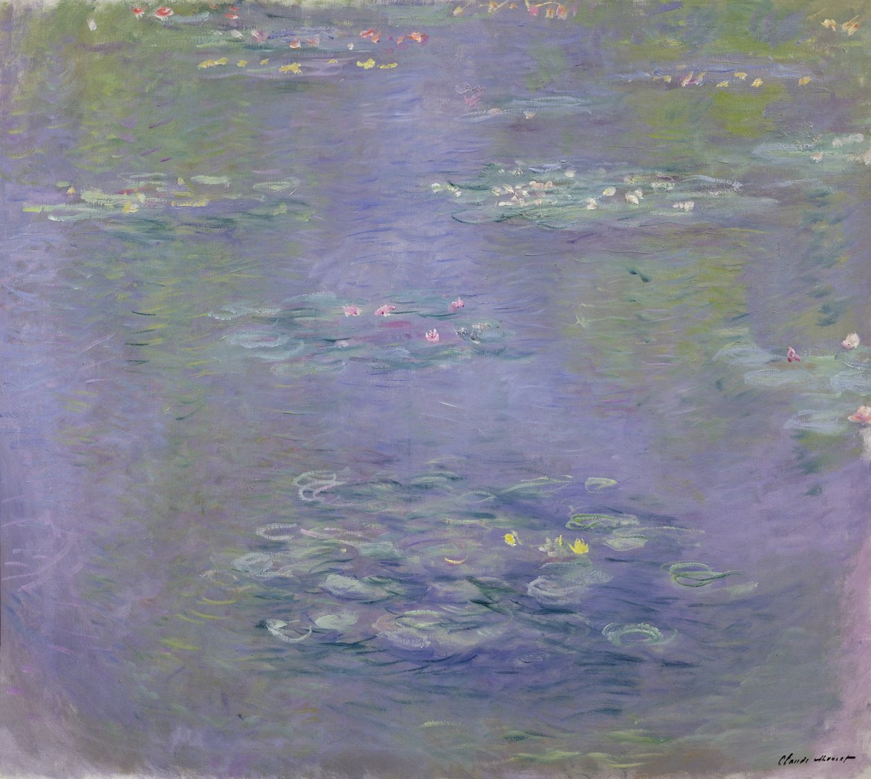 睡莲，1903年（见细节382332） 作者 克劳德·莫奈