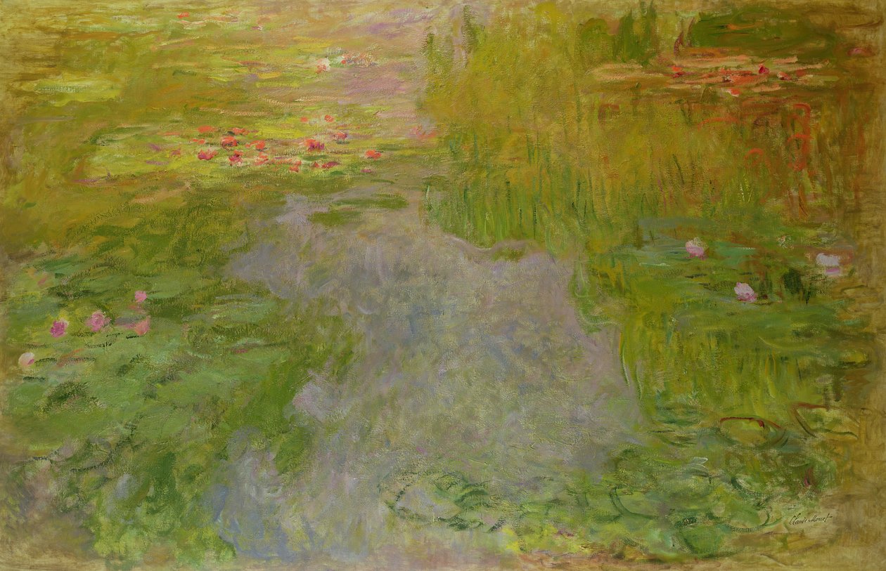 睡莲，c.1919 作者 克劳德·莫奈