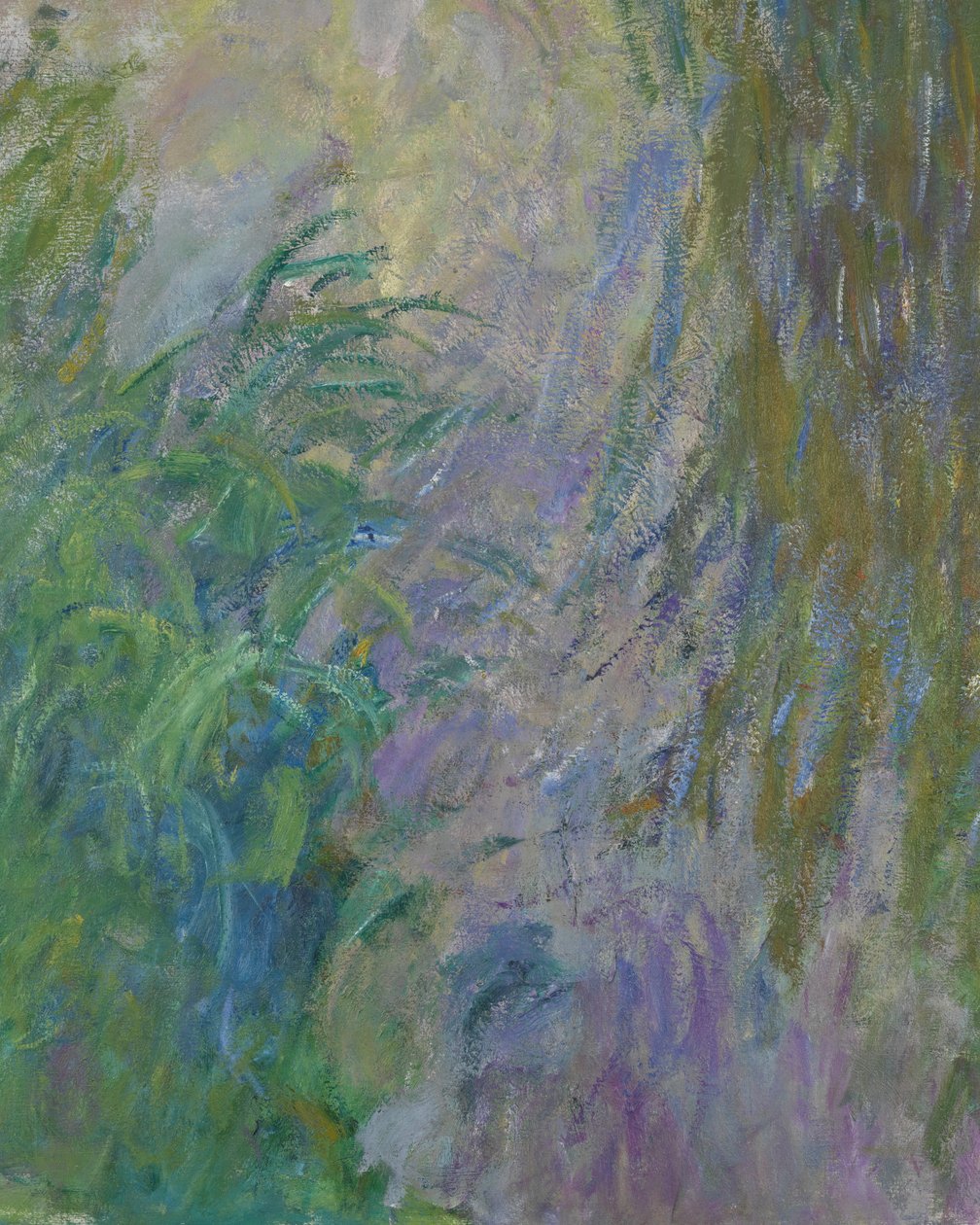 Waterlilies油画布细节154167 作者 克劳德·莫奈